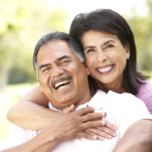 Laughing couple